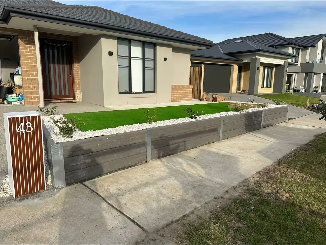 Landscaping project by G Cheema Landscaping Melbourne
