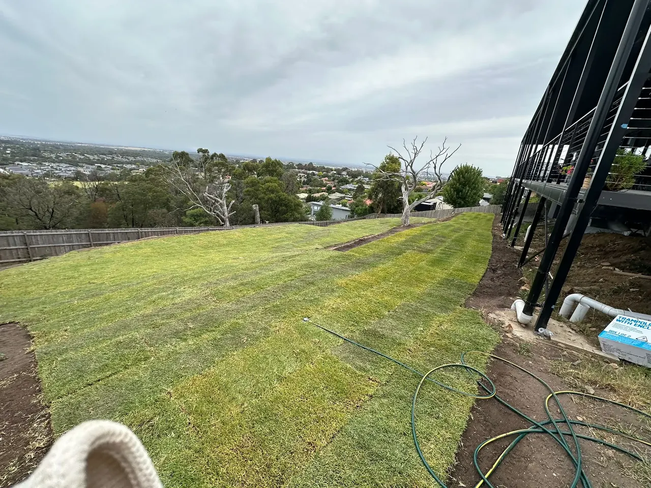 Turf and grass landscaping by G Cheema Landscaping Melbourne