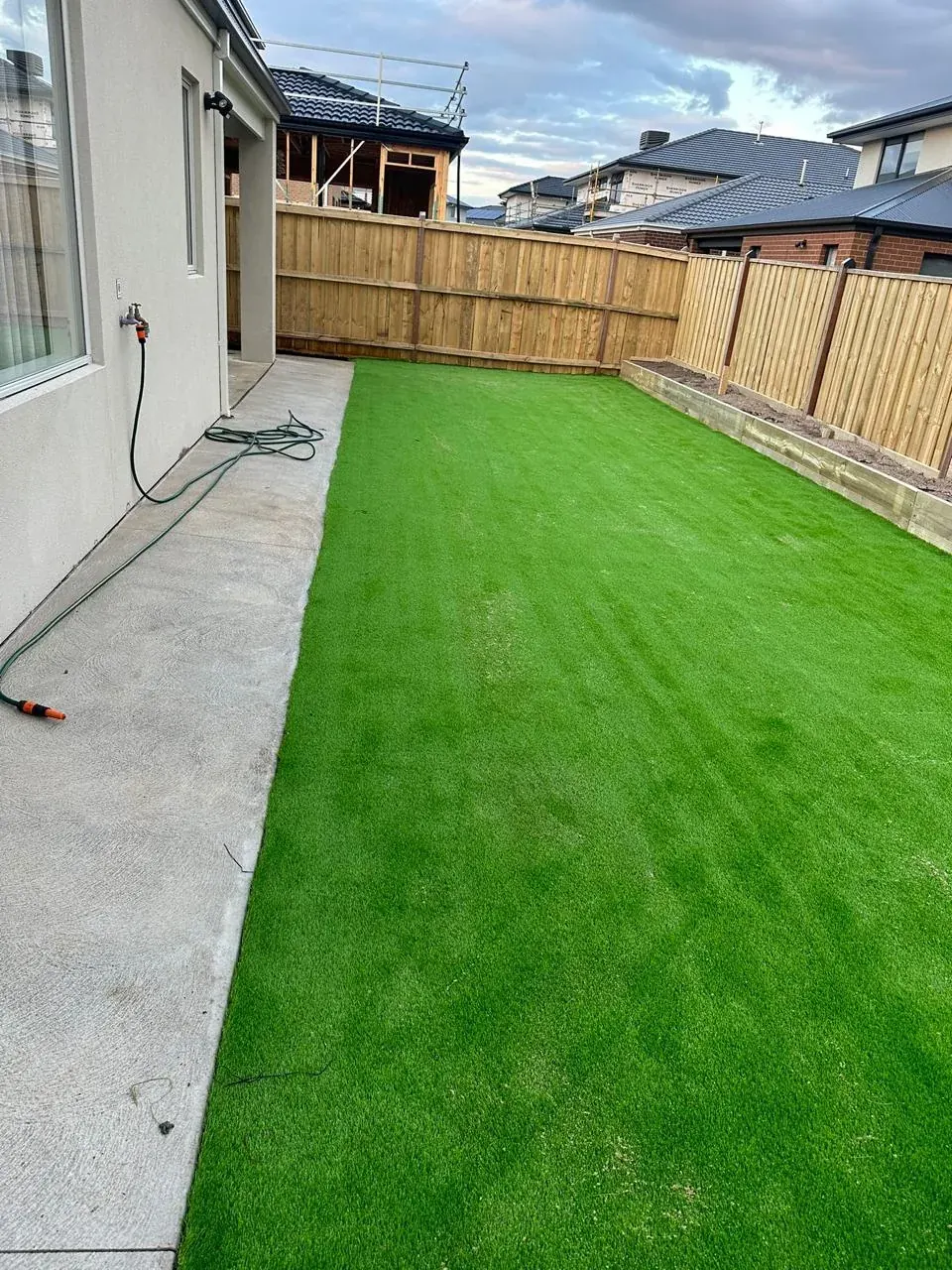 Turf and grass landscaping by G Cheema Landscaping Melbourne
