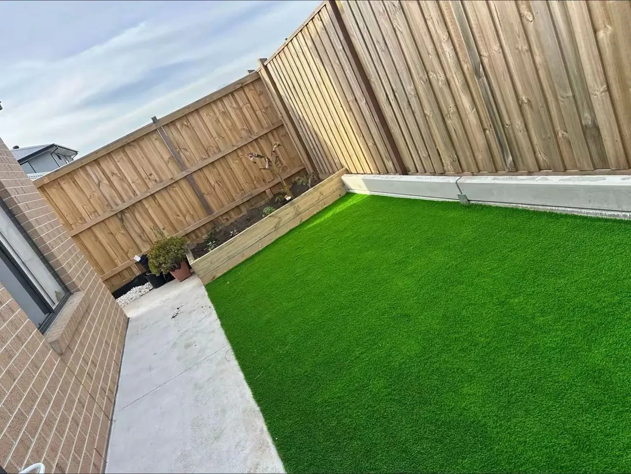 Turf and grass landscaping by G Cheema Landscaping Melbourne